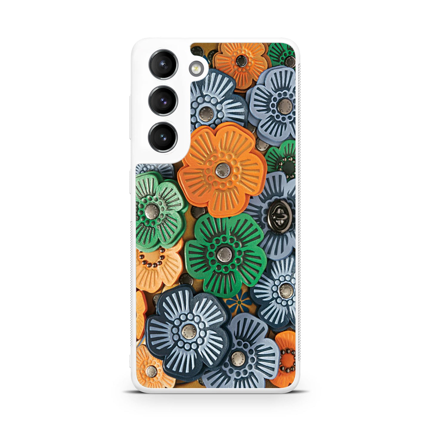 Tea Rose Applique Galaxy S22 / S22 Plus Case