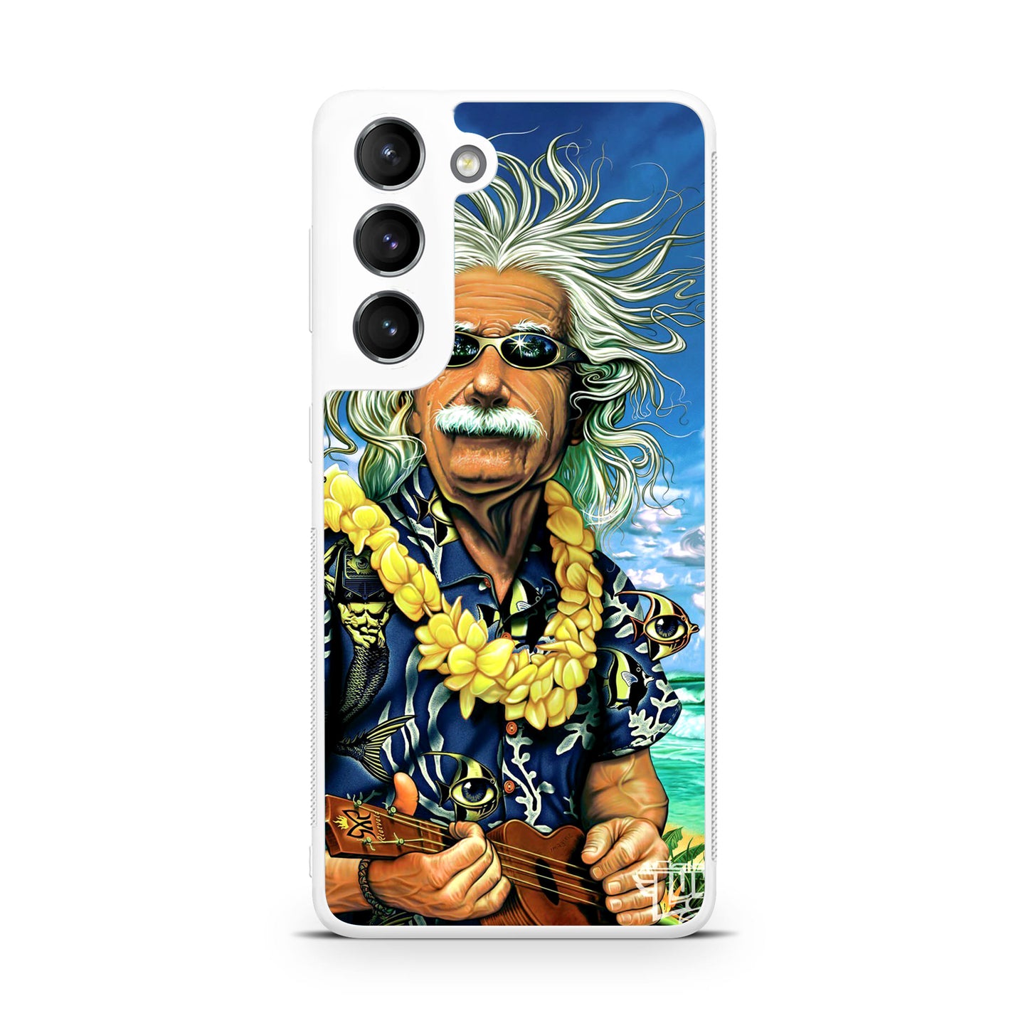 Albert Enstein On Vacation Galaxy S22 / S22 Plus Case