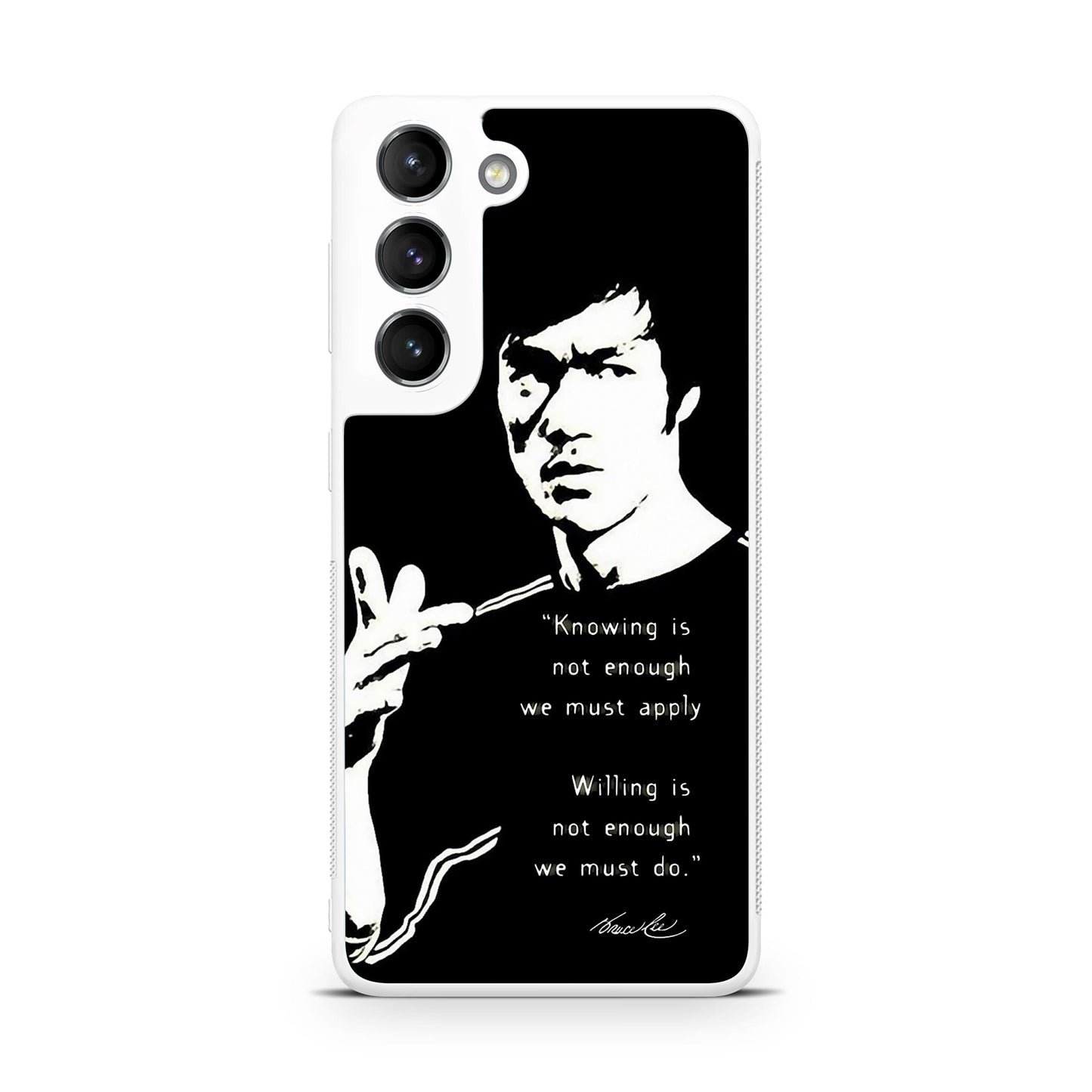 Bruce Lee Quotes Galaxy S22 / S22 Plus Case