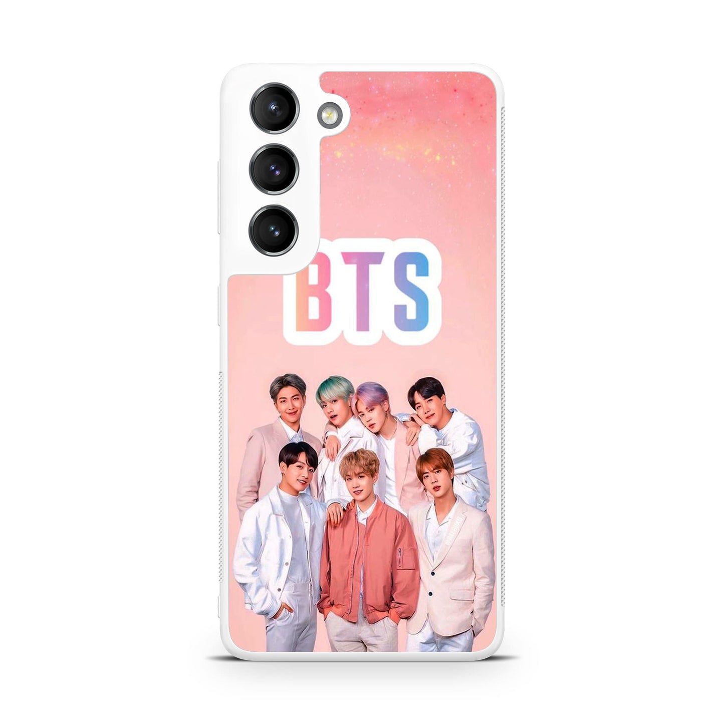 BTS Member in Pink Galaxy S22 / S22 Plus Case