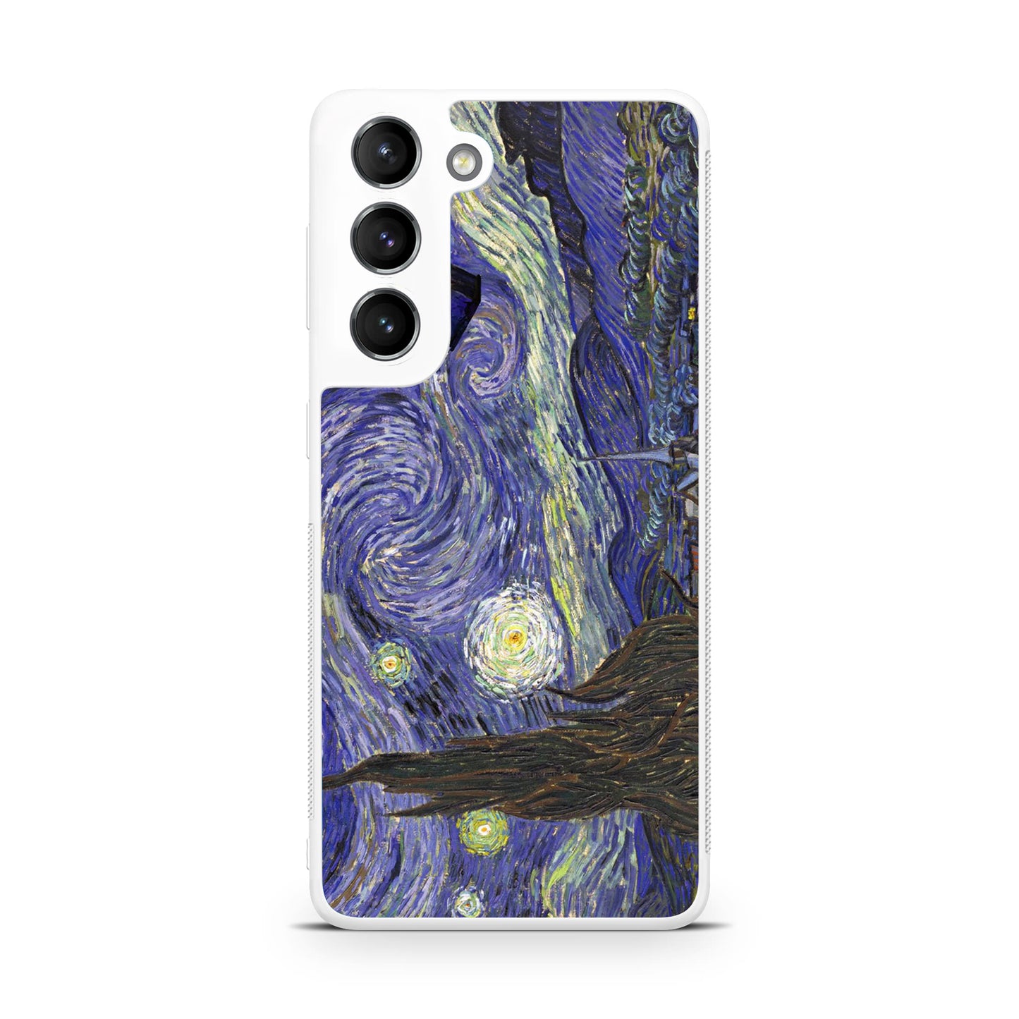 Dr Who Tardis In Van Gogh Starry Night Galaxy S22 / S22 Plus Case