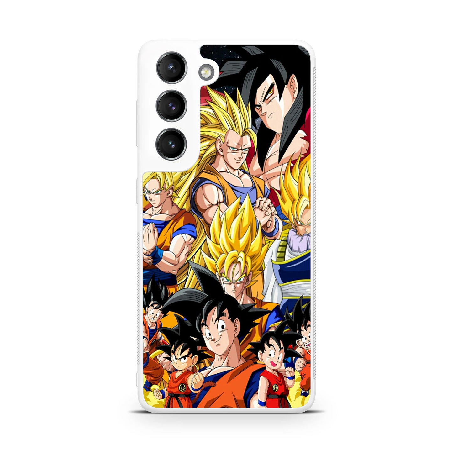 Dragon Ball Z Son Goku Transformation Galaxy S22 / S22 Plus Case