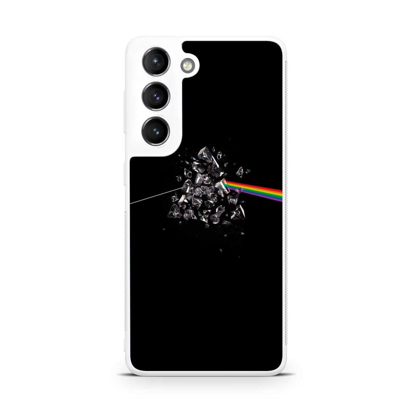 Glass Broken Light Refraction Galaxy S22 / S22 Plus Case