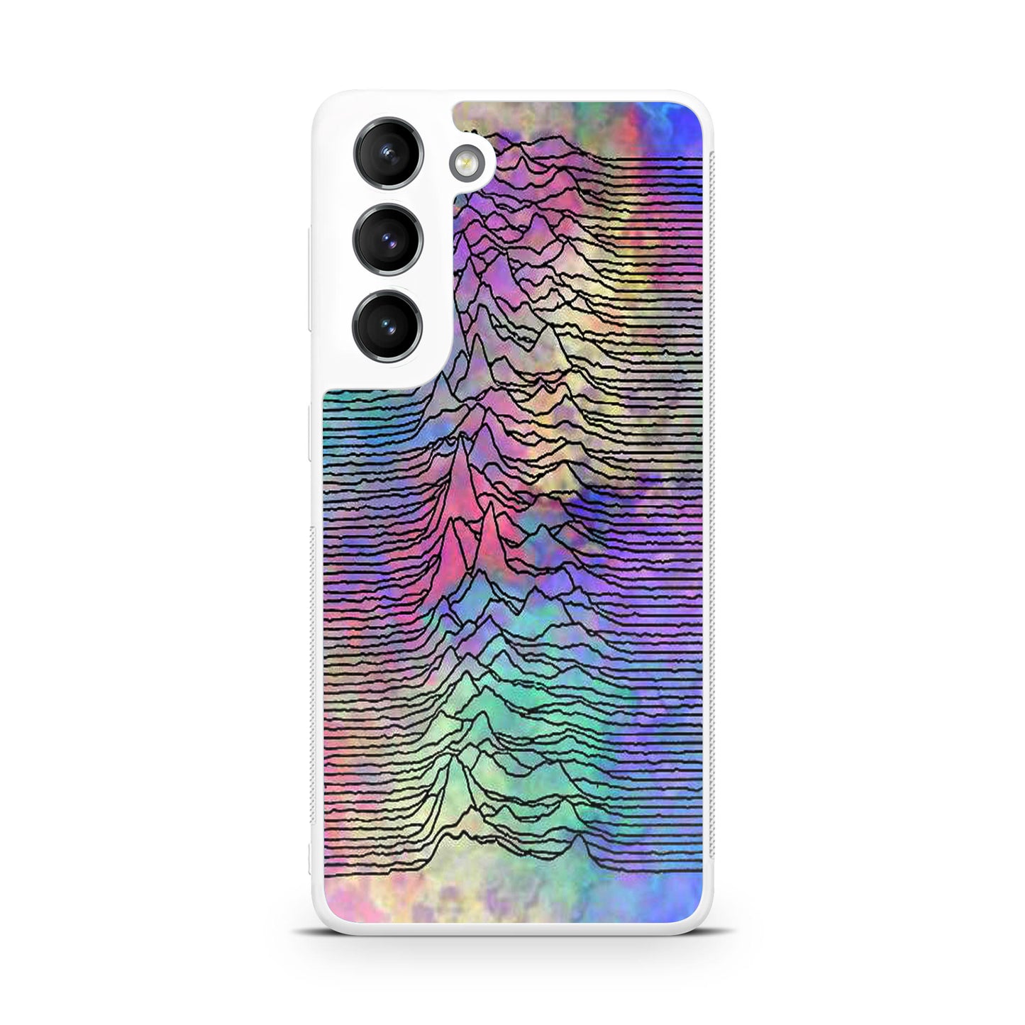 Joy Division Unknown Pleasures Colorful Galaxy S22 / S22 Plus Case