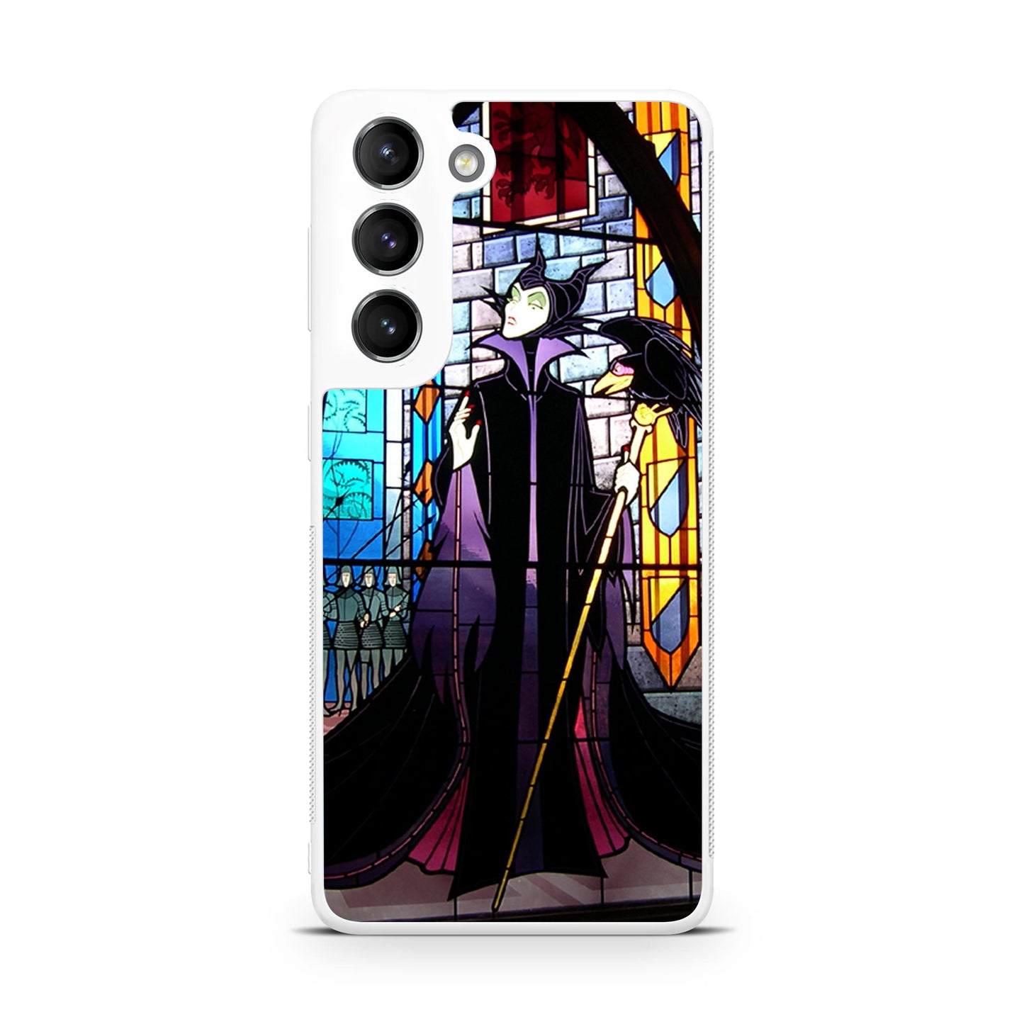 Maleficent Sleeping Beauty Glass Art Galaxy S22 / S22 Plus Case