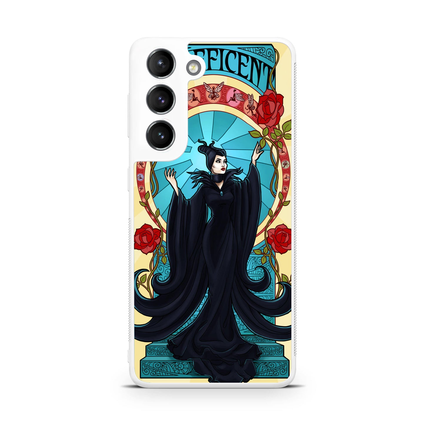 Maleficent With Flower Galaxy S22 / S22 Plus Case