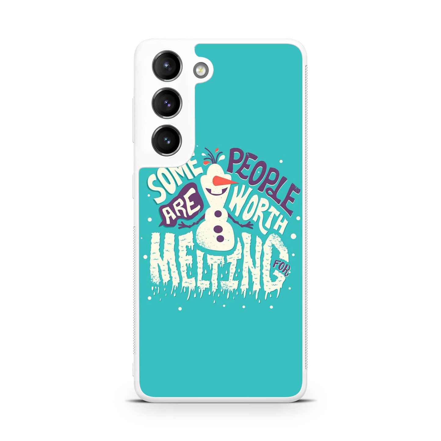 Olaf Frozen Is Melting Galaxy S22 / S22 Plus Case