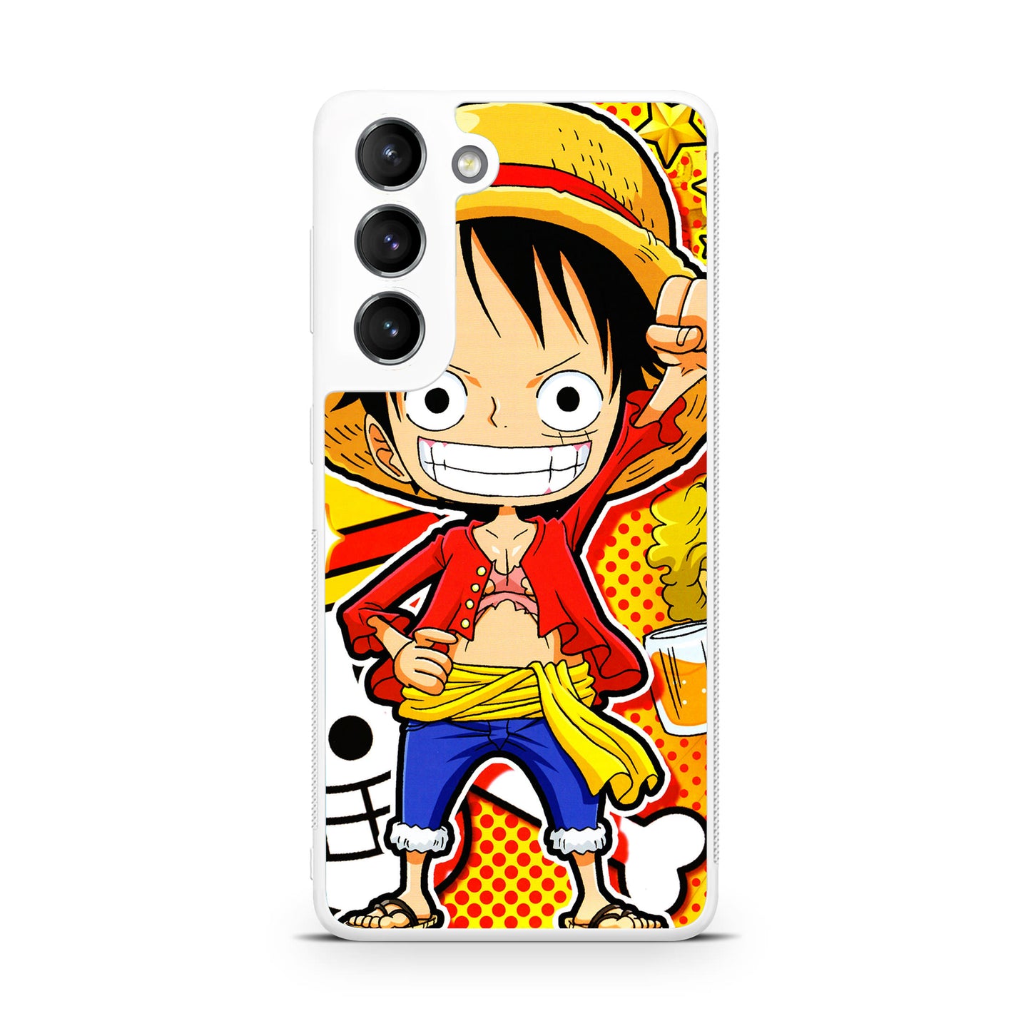 One Piece Cute Luffy Galaxy S22 / S22 Plus Case