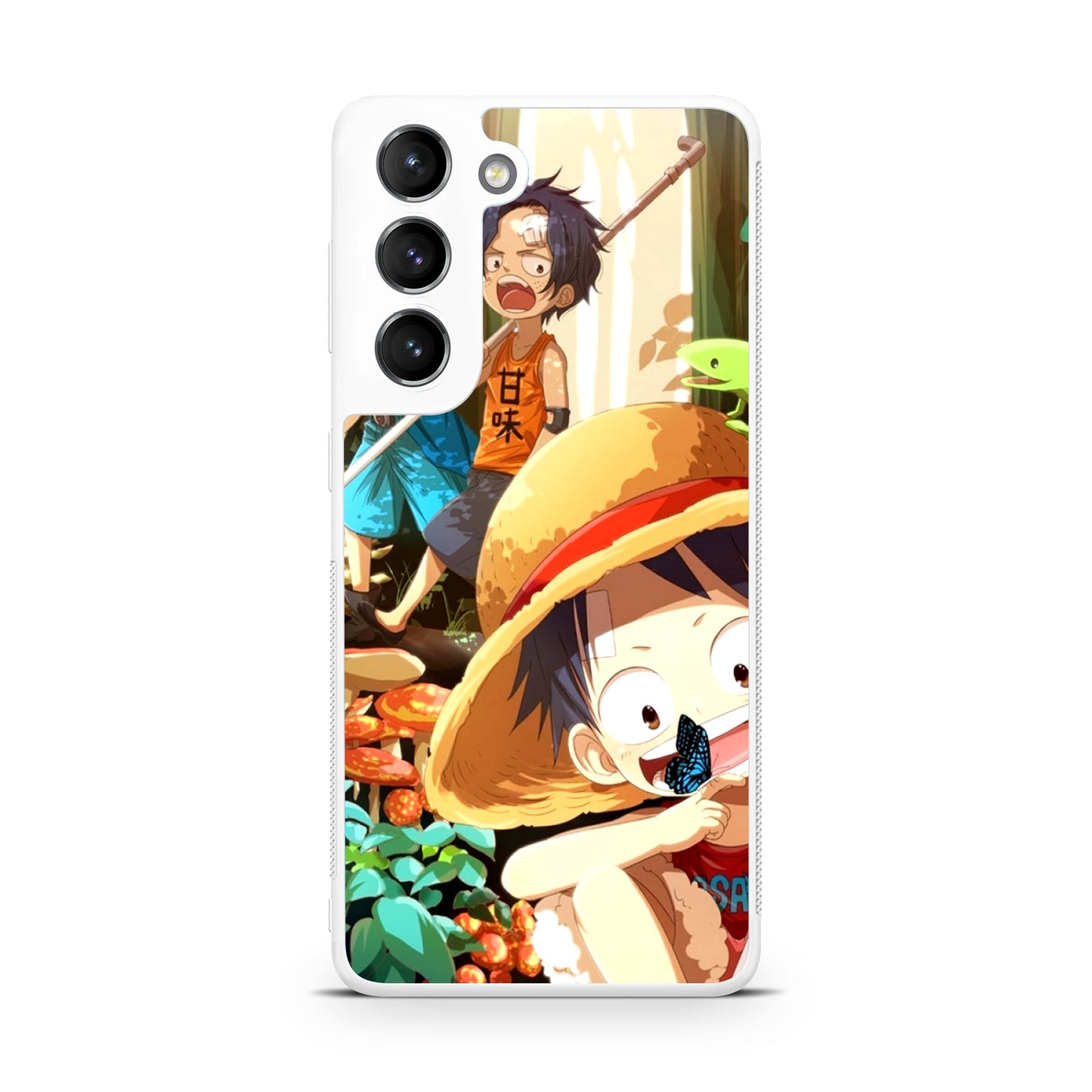 One Piece Little Sabo Ace Luffy Cute Galaxy S22 / S22 Plus Case