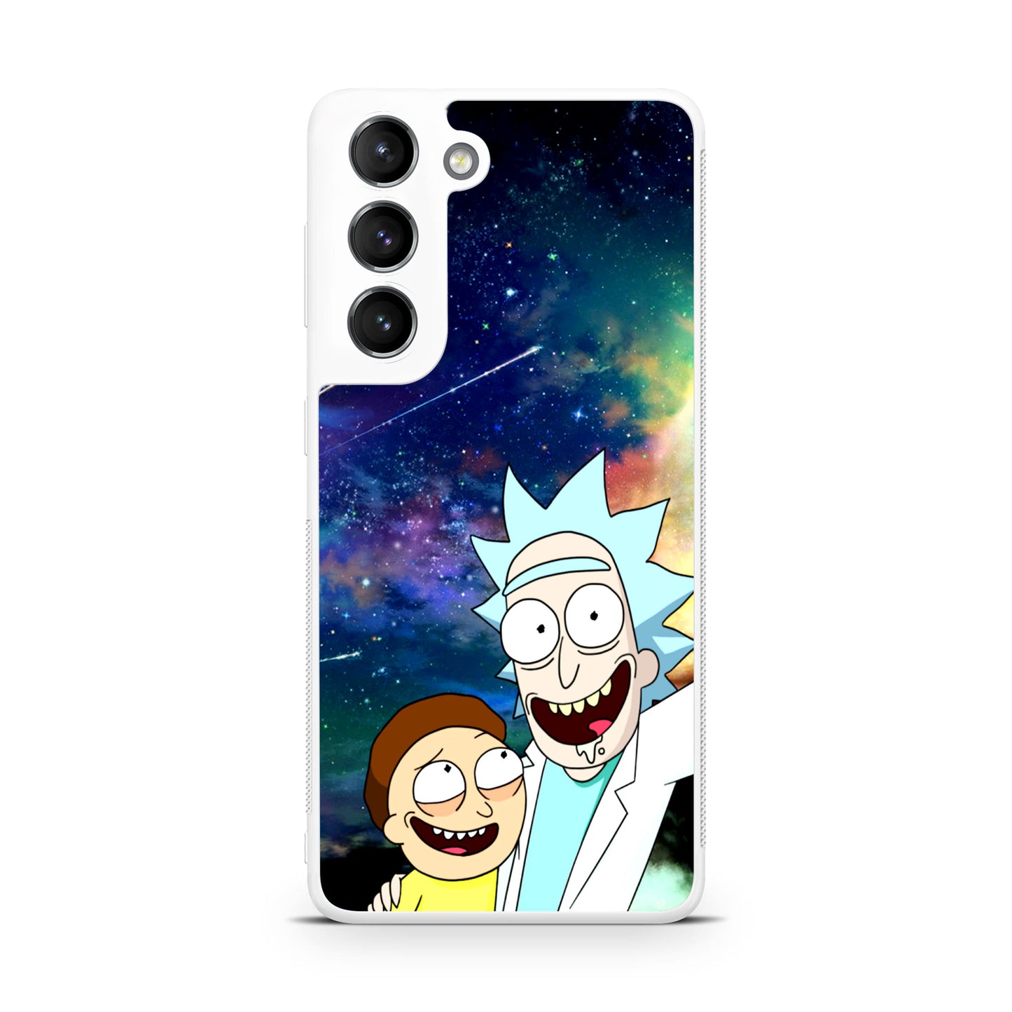 Rick And Morty In The Space Galaxy S22 / S22 Plus Case