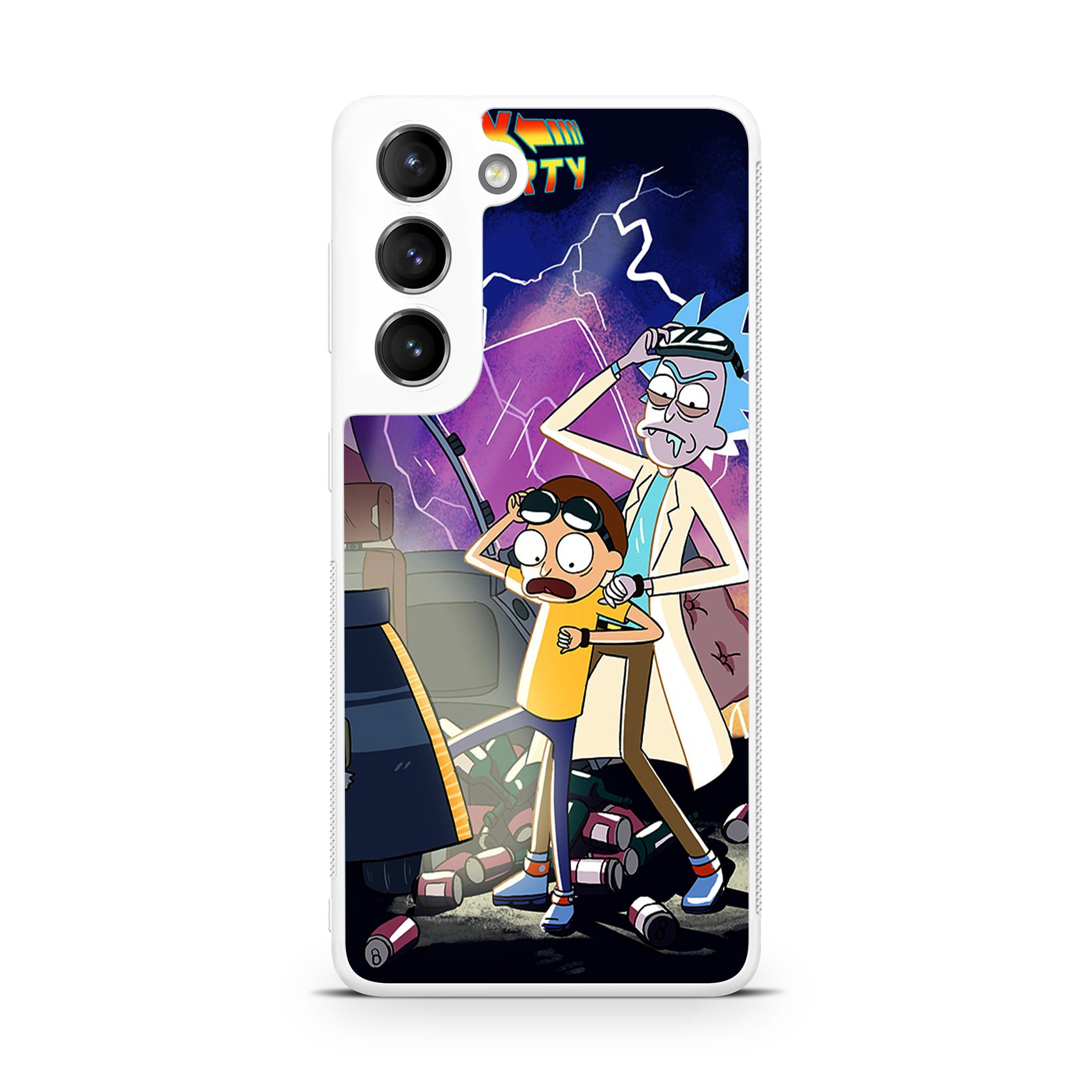 Rick And Morty Back To The Future Galaxy S22 / S22 Plus Case