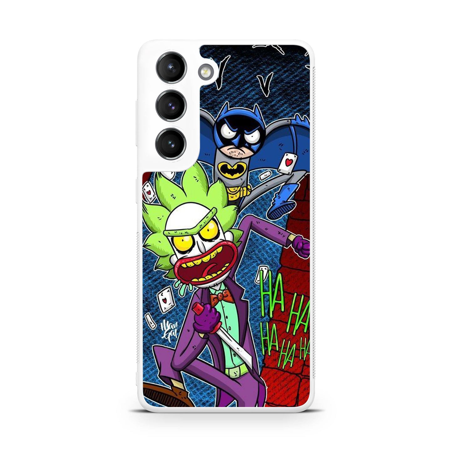 Rick And Morty Bat And Joker Clown Galaxy S22 / S22 Plus Case