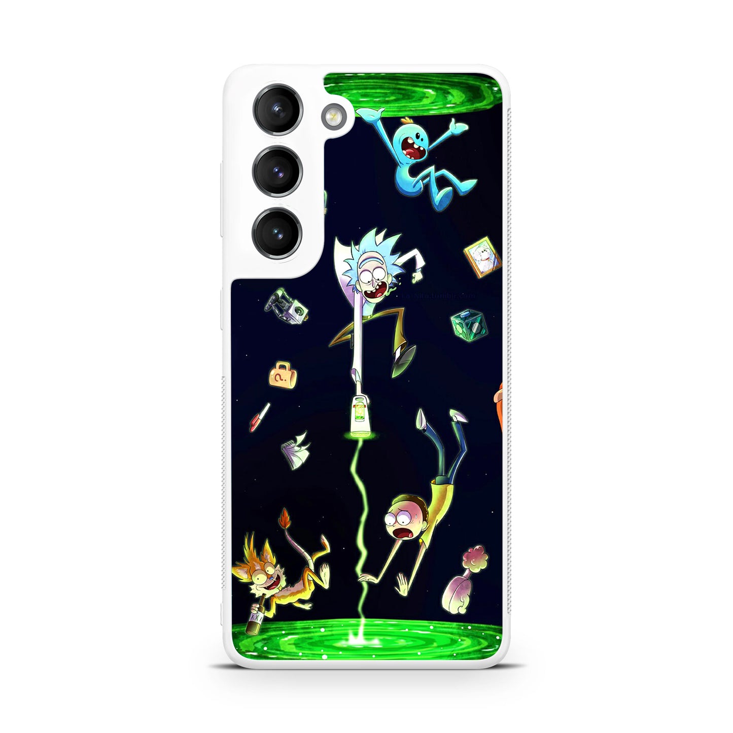 Rick And Morty Portal Fall Galaxy S22 / S22 Plus Case