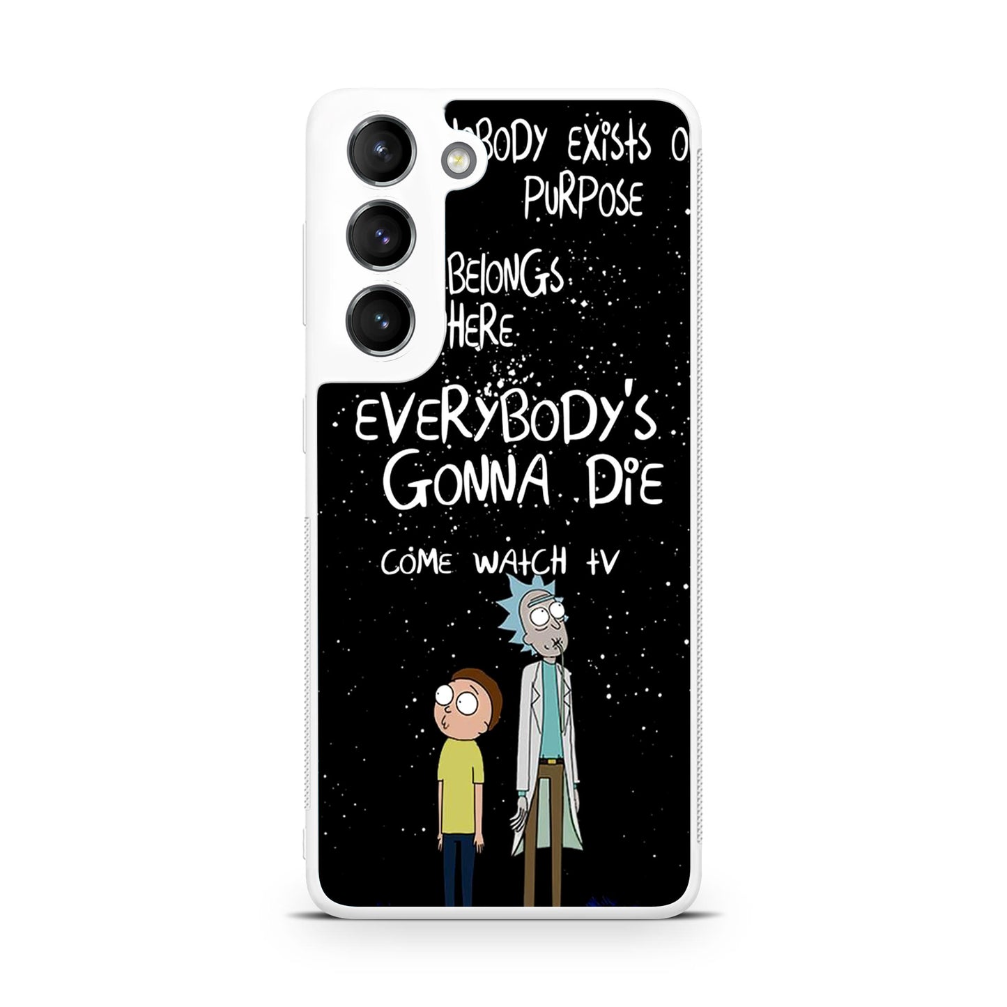 Rick And Morty Quotes Galaxy S22 / S22 Plus Case