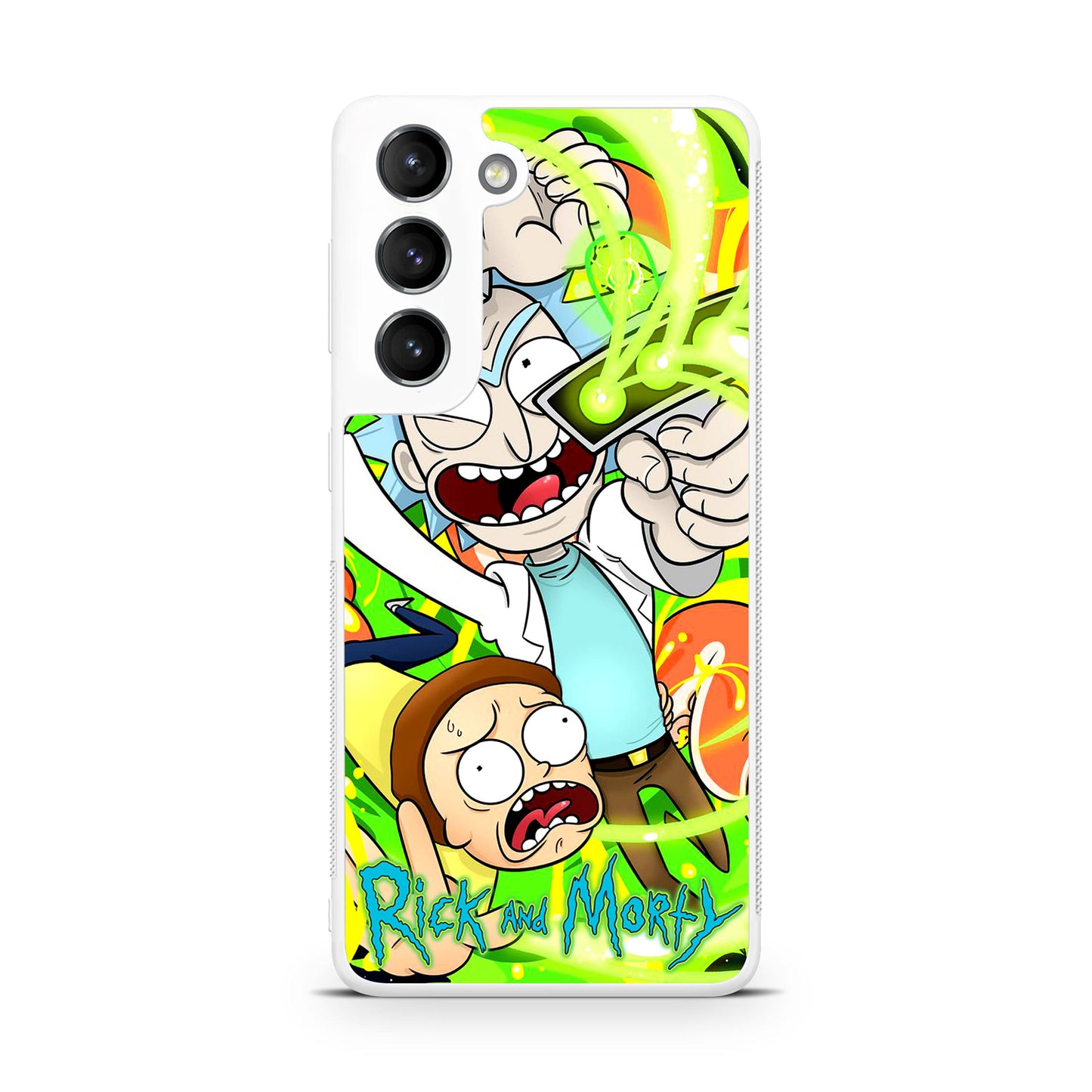 Rick And Morty Shoot Portal Gun Galaxy S22 / S22 Plus Case