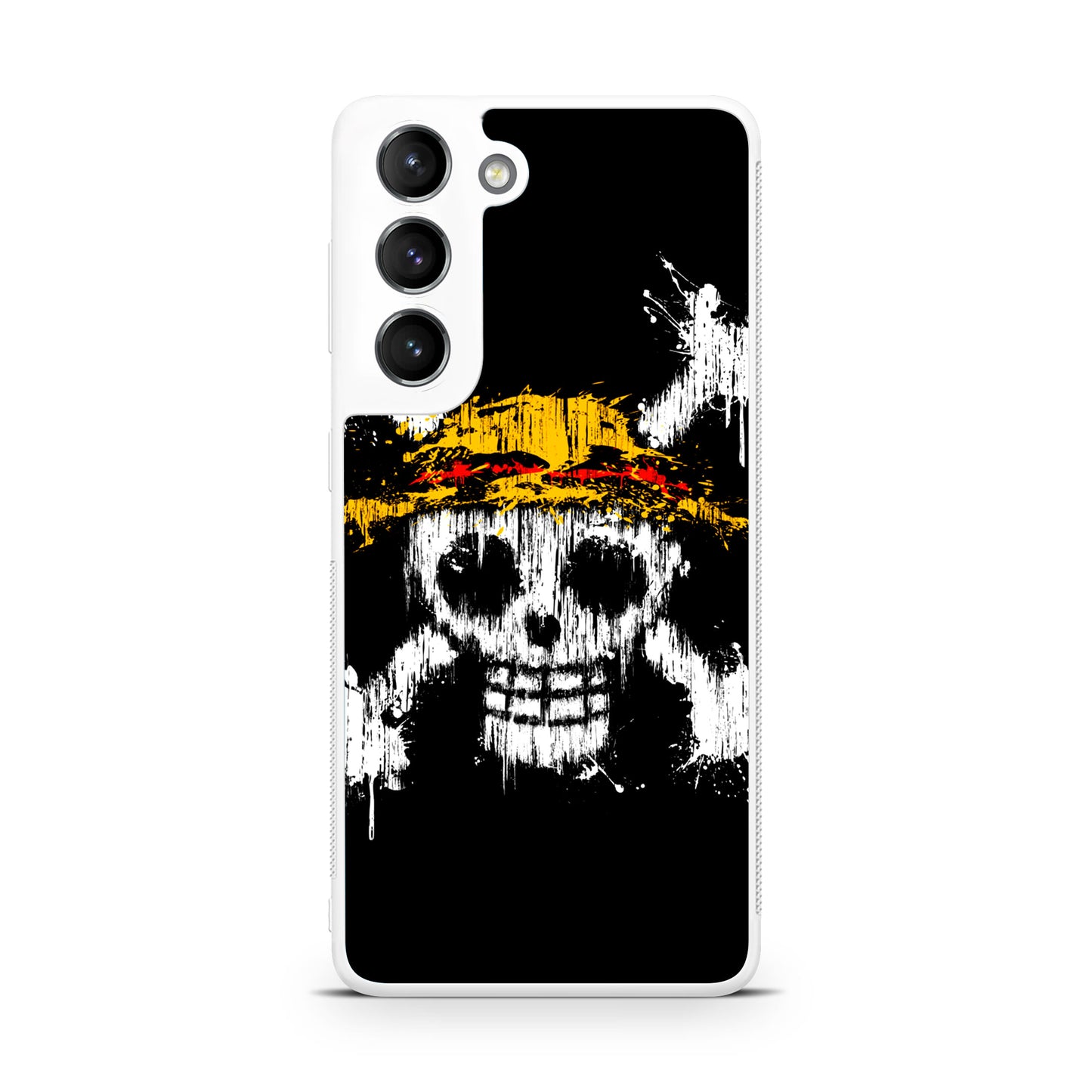 Straw Hat Pirate Logo Paint Galaxy S22 / S22 Plus Case