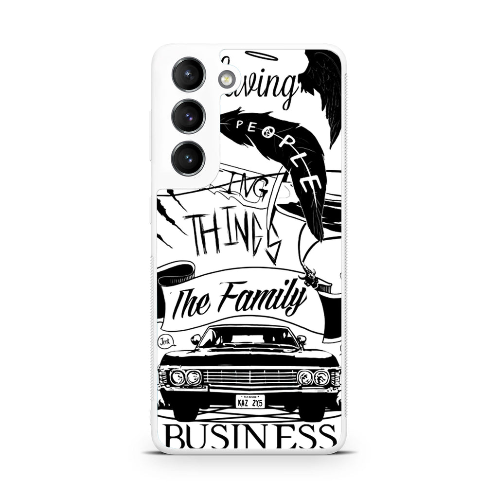 Supernatural Family Business Saving People Galaxy S22 / S22 Plus Case