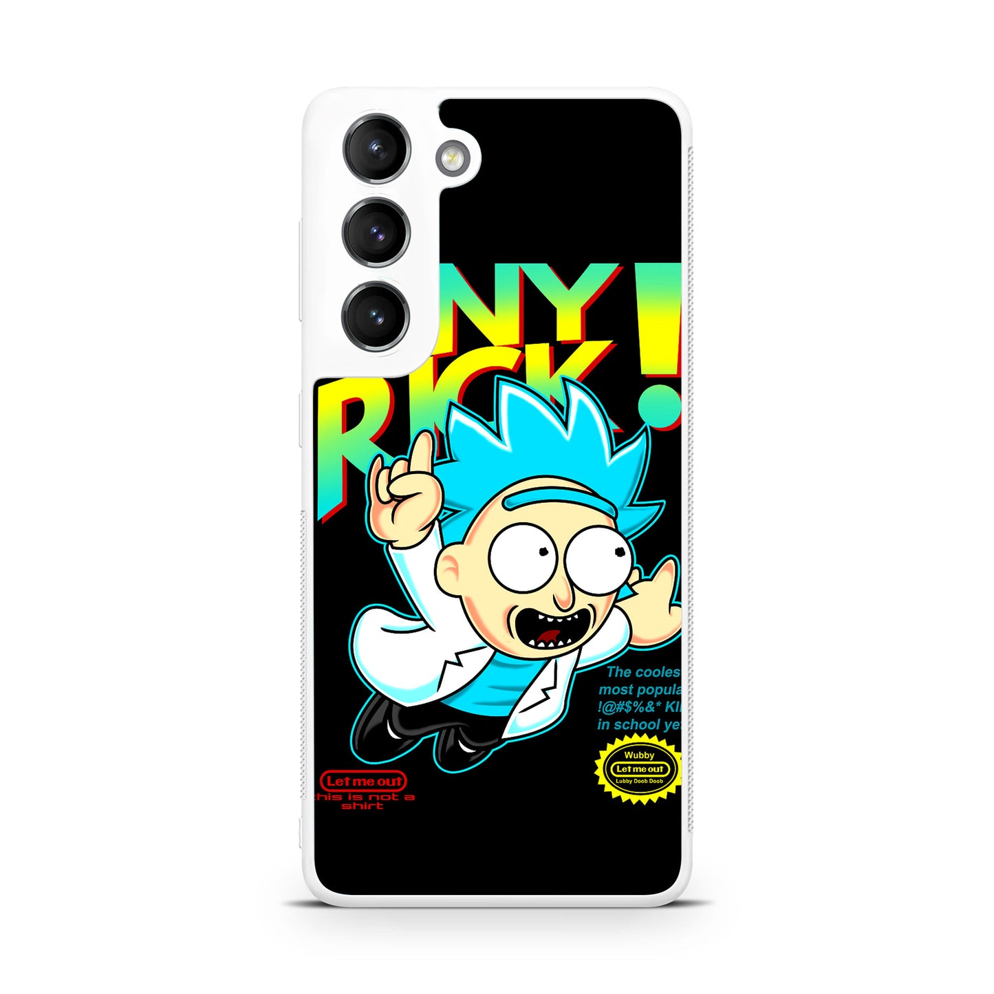 Tiny Rick Let Me Out Galaxy S22 / S22 Plus Case