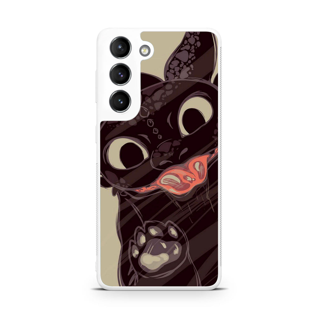 Toothless Dragon Art Galaxy S22 / S22 Plus Case