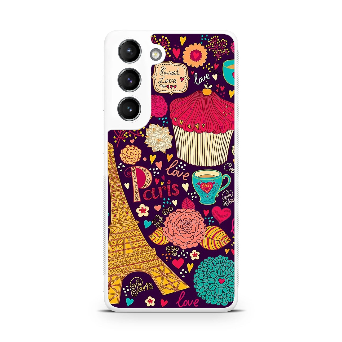 Vintage Love In Paris Galaxy S22 / S22 Plus Case