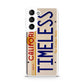 Back to the Future License Plate Timeless Galaxy S22 / S22 Plus Case
