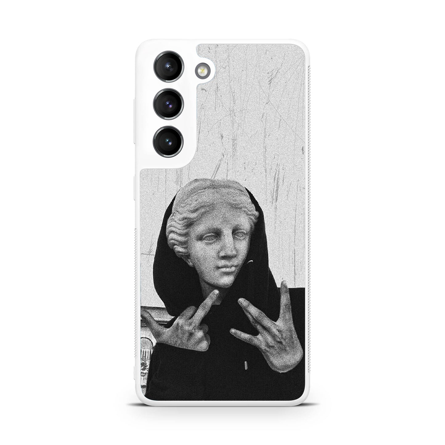 Greek Statue Wearing Hoodie Galaxy S22 / S22 Plus Case