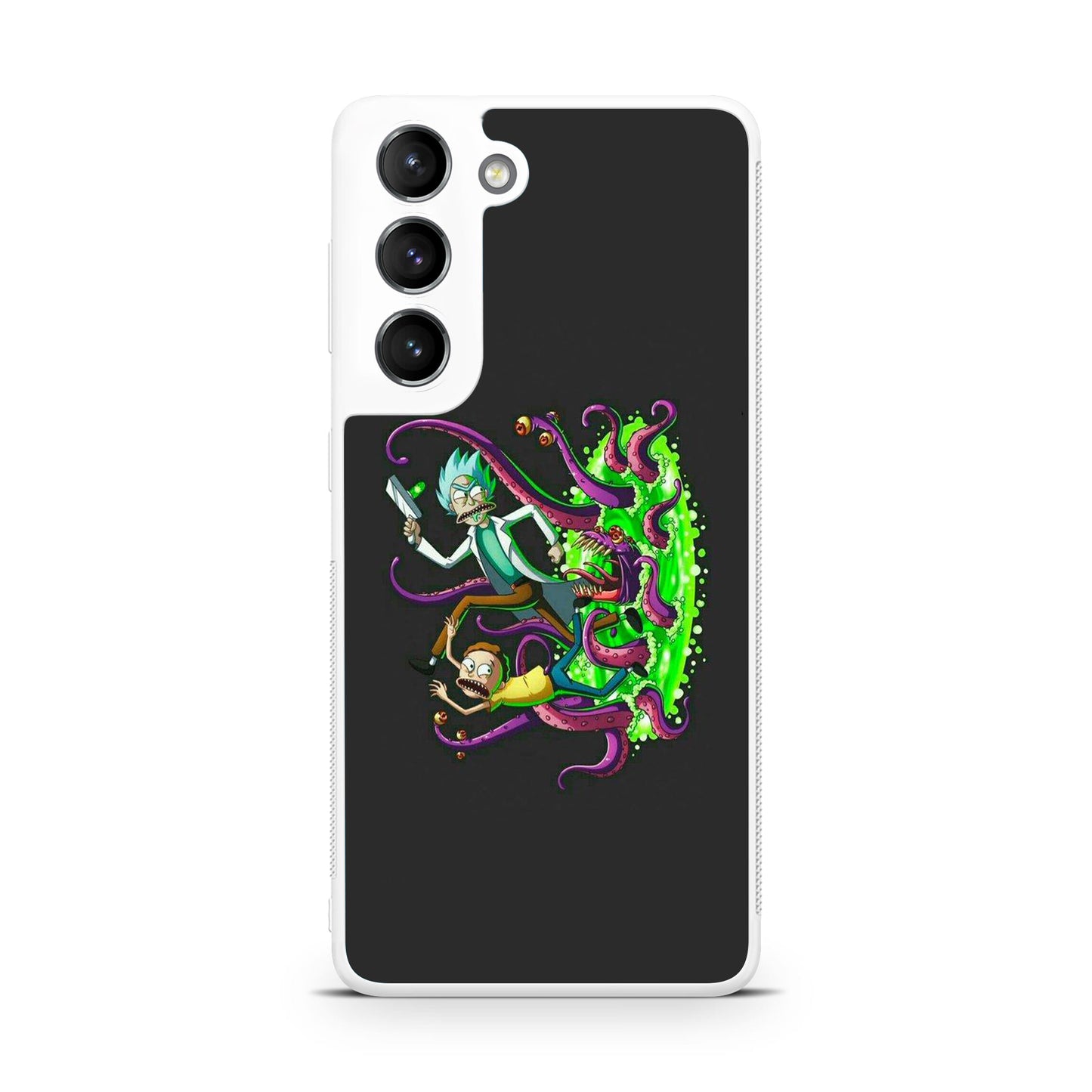 Rick And Morty Pass Through The Portal Galaxy S22 / S22 Plus Case