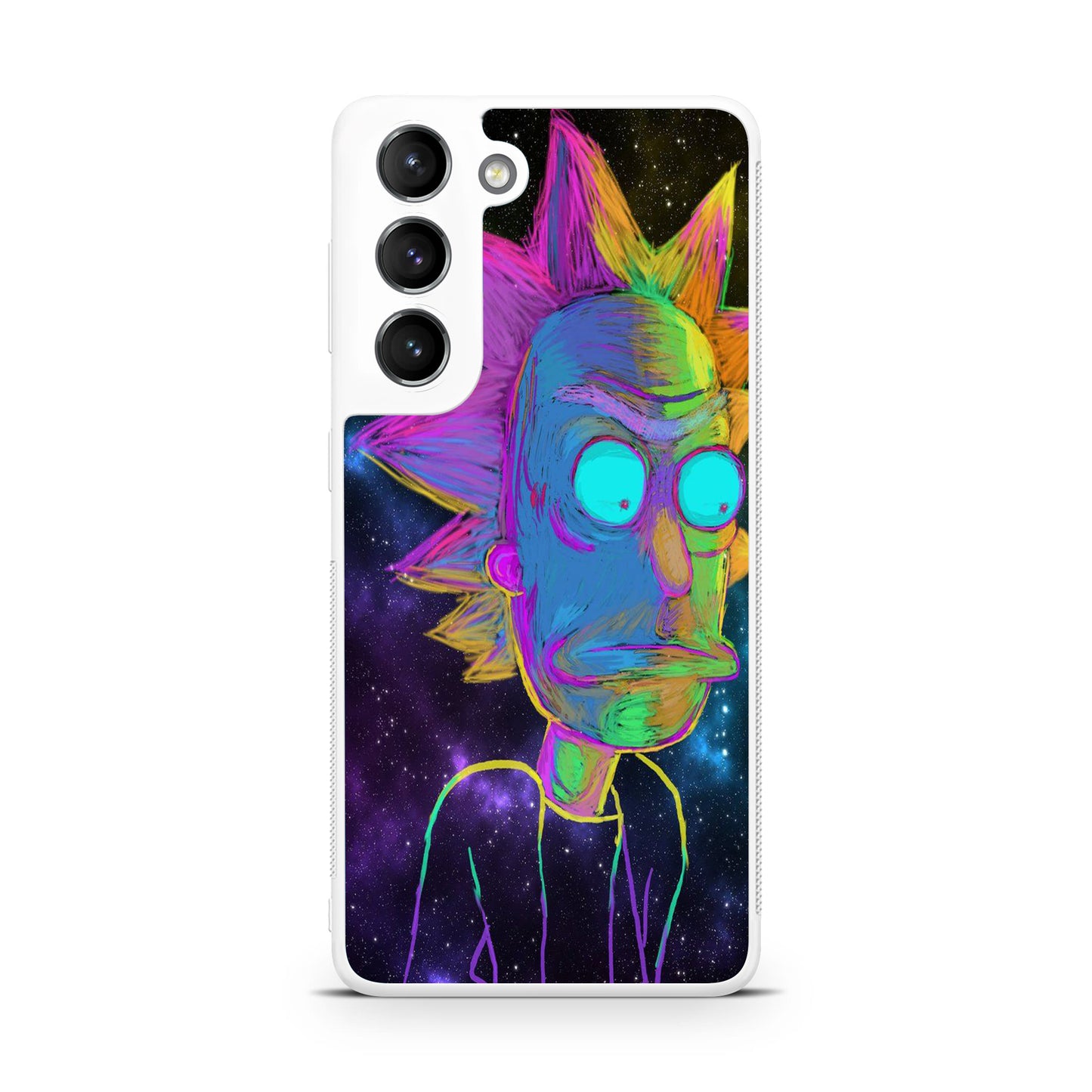 Rick Colorful Crayon Space Galaxy S22 / S22 Plus Case