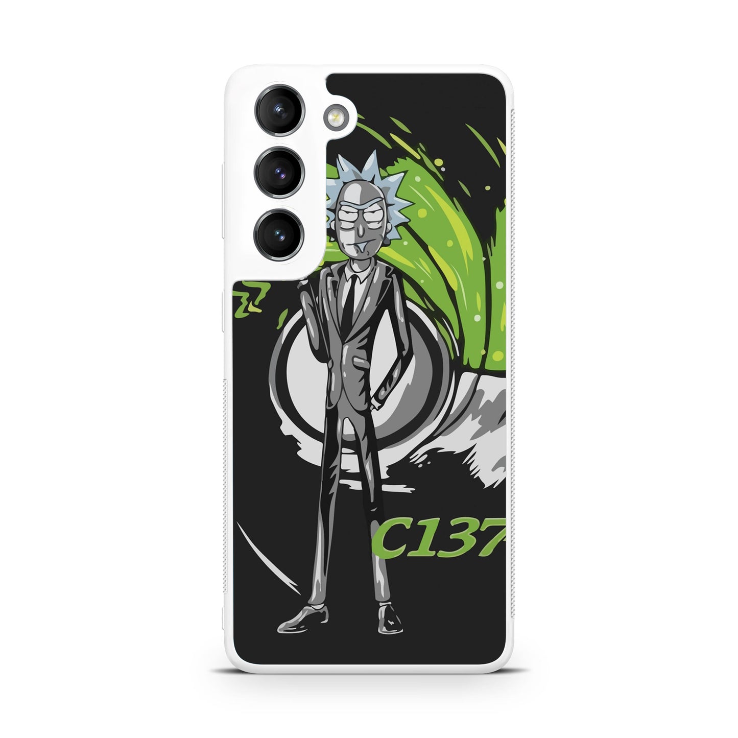 Rick Sanchez Agent C137 Galaxy S22 / S22 Plus Case