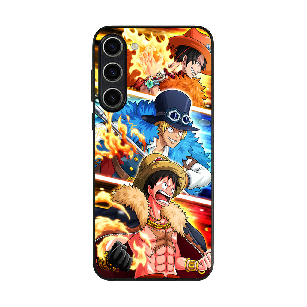 Ace Sabo Luffy Samsung Galaxy S23 / S23 Plus Case