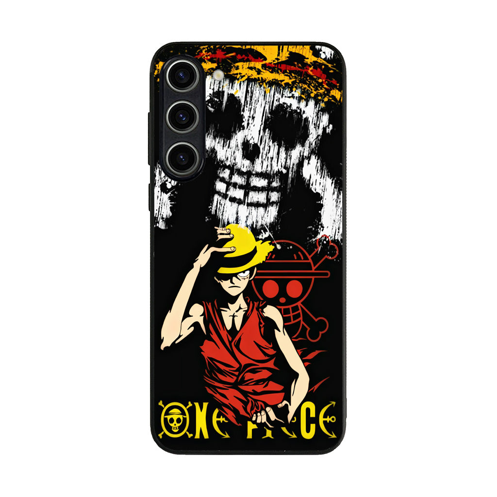 Monkey D Luffy Paint Art Samsung Galaxy S23 / S23 Plus Case