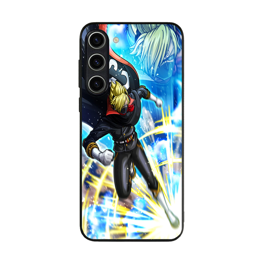 Sanji In Stealth Black Suit Samsung Galaxy S23 / S23 Plus Case