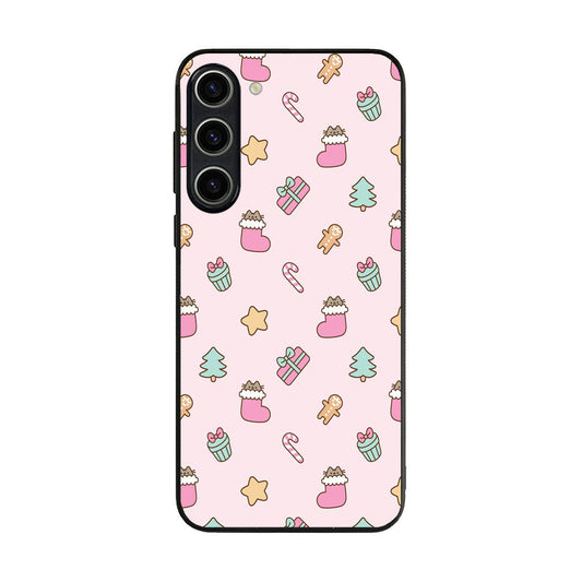 About Chrismas Pattern Samsung Galaxy S23 / S23 Plus Case