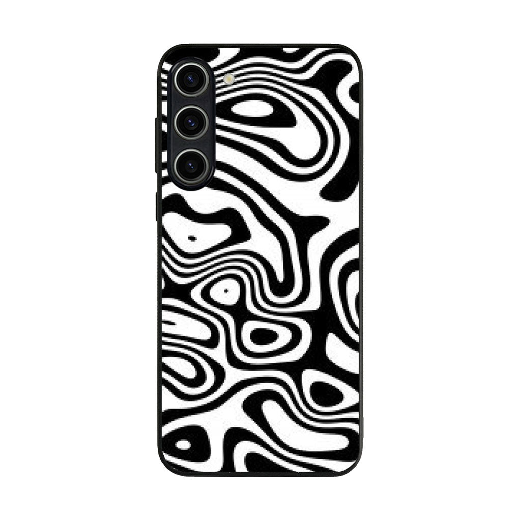 Abstract Black and White Background Samsung Galaxy S23 / S23 Plus Case