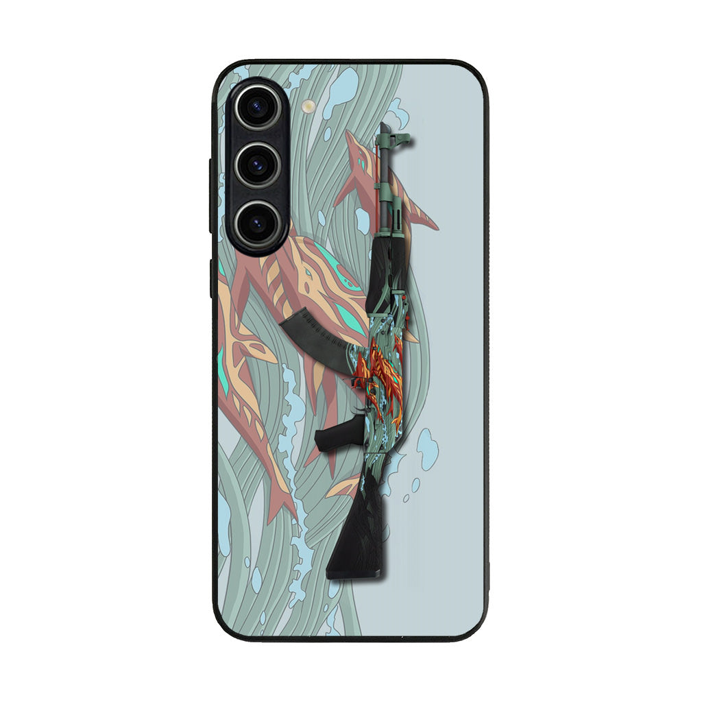 AK-47 Aquamarine Revenge Samsung Galaxy S23 / S23 Plus Case