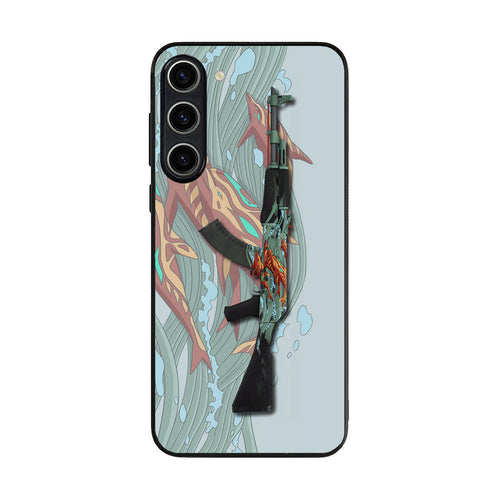 AK-47 Aquamarine Revenge Samsung Galaxy S23 / S23 Plus Case