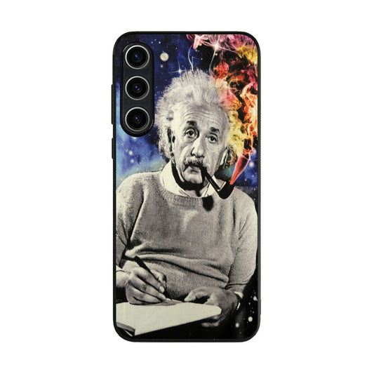 Albert Einstein Smoking Samsung Galaxy S23 / S23 Plus Case