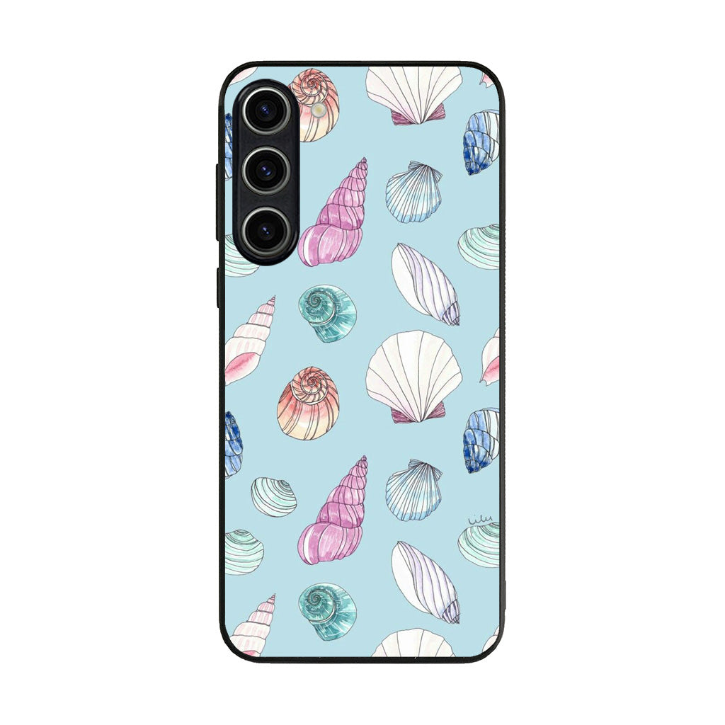Beach Shells Pattern Samsung Galaxy S23 / S23 Plus Case