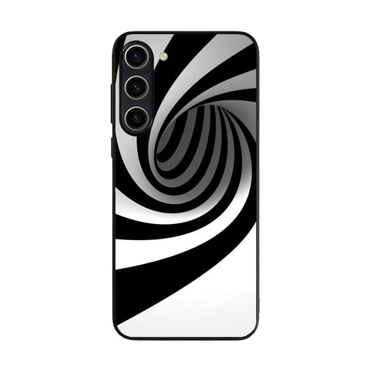 Black and White Twist Samsung Galaxy S23 / S23 Plus Case