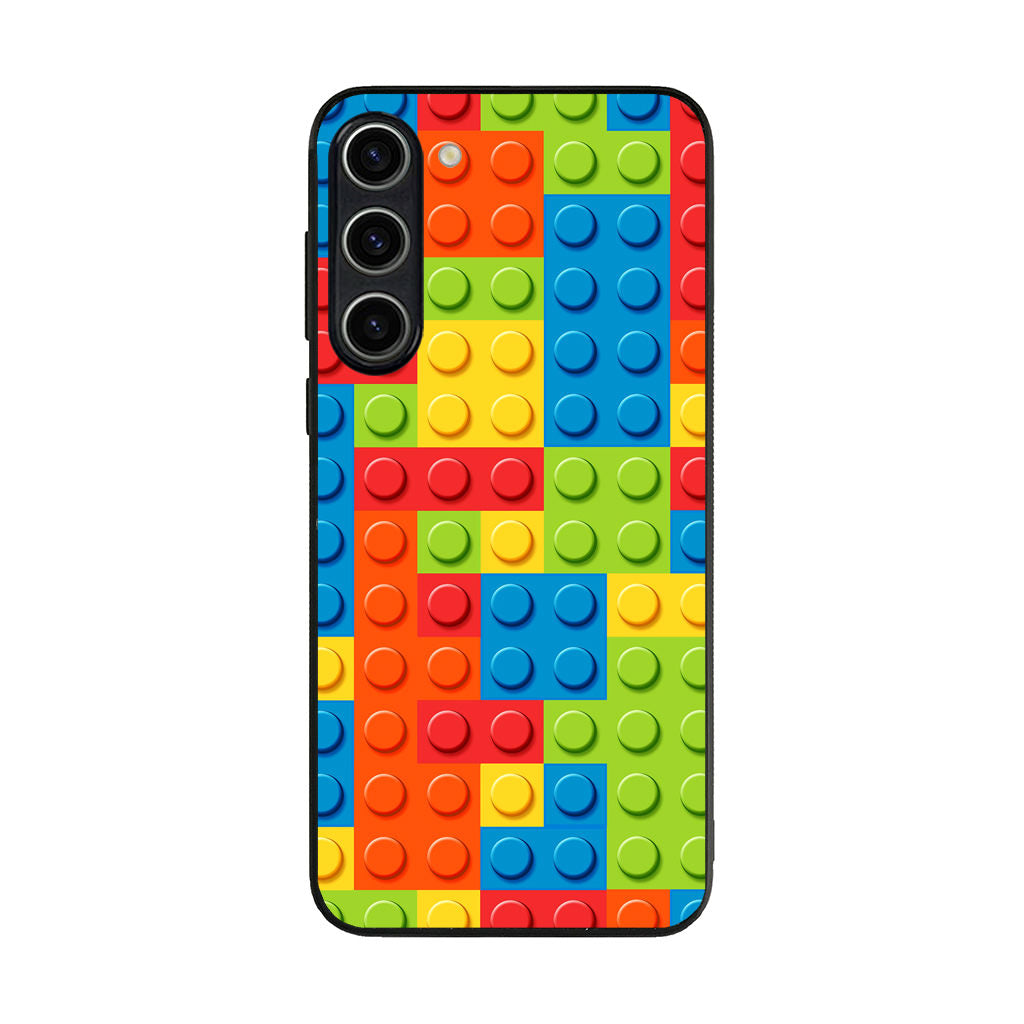 Blocks Rainbow Pattern Samsung Galaxy S23 / S23 Plus Case