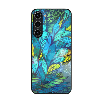 Colorful Art in Blue Samsung Galaxy S23 / S23 Plus Case