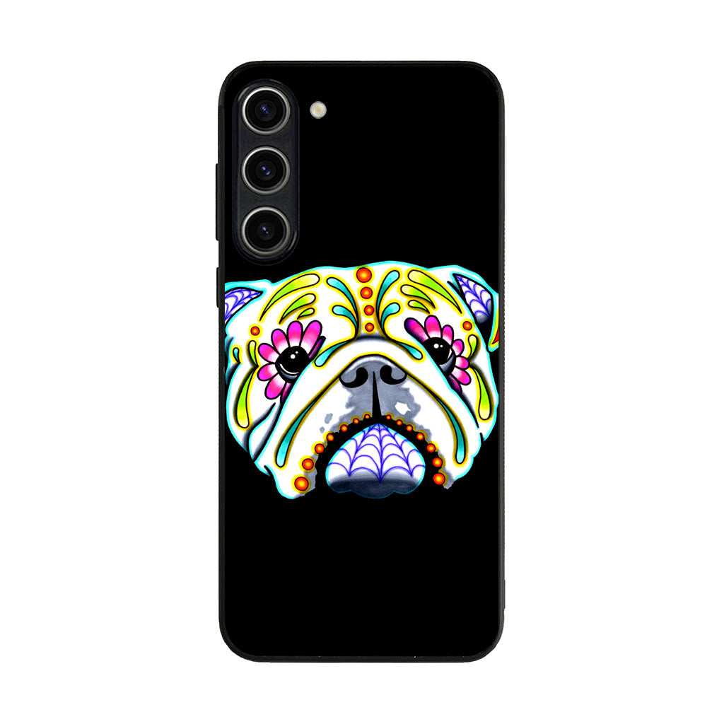 Colorful Bulldog Art Samsung Galaxy S23 / S23 Plus Case