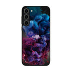 Colorful Dust Art on Black Samsung Galaxy S23 / S23 Plus Case