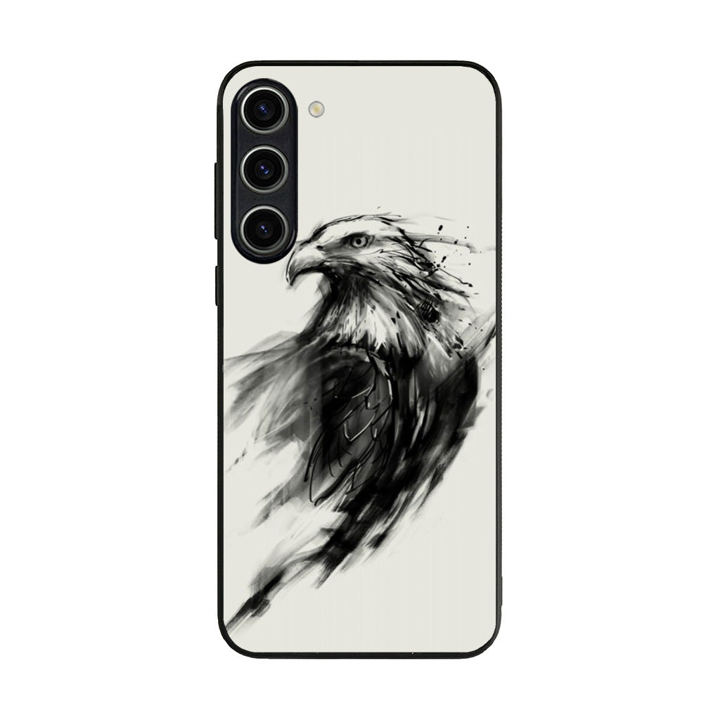 Eagle Art Black Ink Samsung Galaxy S23 / S23 Plus Case