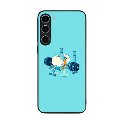 Egg Accident Workout Samsung Galaxy S23 / S23 Plus Case