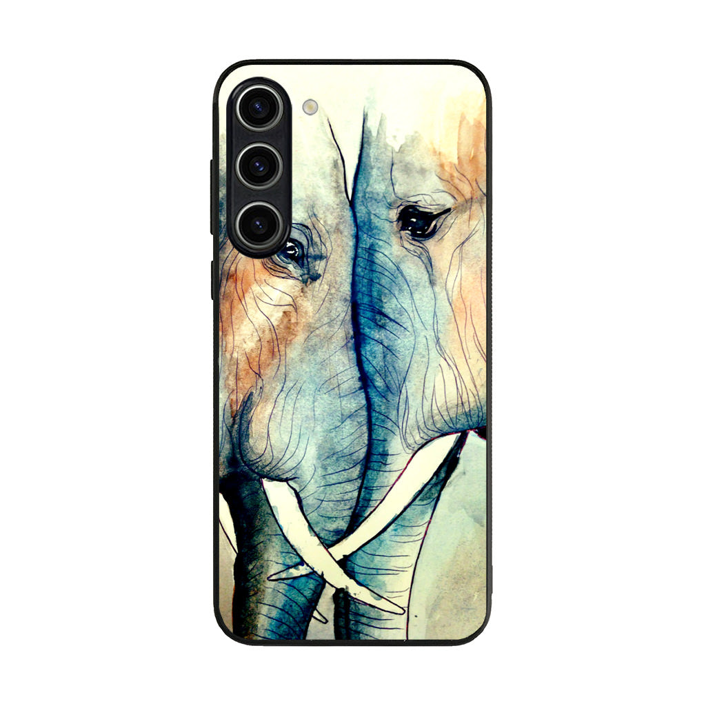 Elephants Sadness Samsung Galaxy S23 / S23 Plus Case