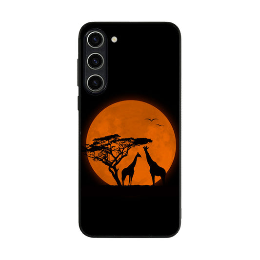 Giraffes Silhouette Samsung Galaxy S23 / S23 Plus Case