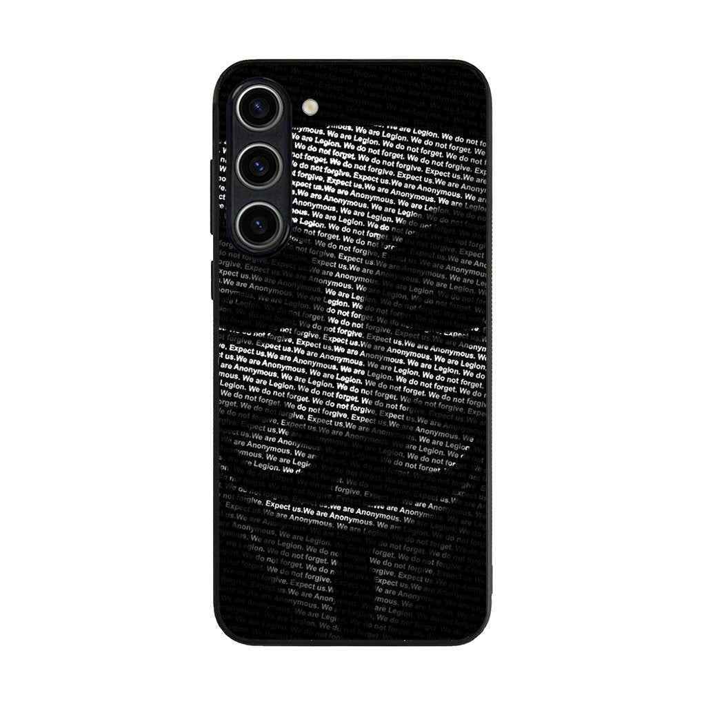 Guy Fawkes Mask Anonymous Samsung Galaxy S23 / S23 Plus Case