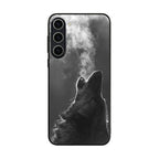 Howling Wolves Black and White Samsung Galaxy S23 / S23 Plus Case