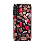 I Love Choco Pattern Samsung Galaxy S23 / S23 Plus Case